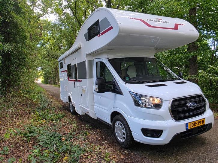 Roller Team Kronos 295 sateliet ex BTW Alkoof 6-pers zonnepa, Caravans en Kamperen, Campers, Particulier, tot en met 6, Alkoof