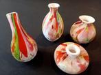 Fidrio Handgeblazen Vaasjes Set, Antiek en Kunst, Ophalen of Verzenden