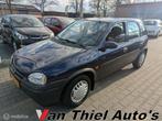 Opel Corsa 1.2i-16V Strada vol automaat stuurbekrachtiging, 450 kg, Gebruikt, Blauw, Origineel Nederlands