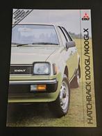 Brochure Mitsubishi Colt 1983 UK, Ophalen of Verzenden, Zo goed als nieuw, Mitsubishi