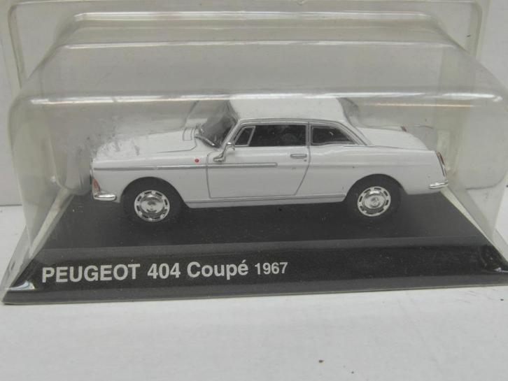 Peugeot 404 Coupe  1:43, Hobby en Vrije tijd, Modelauto's | 1:43, Nieuw, Auto, Overige merken, Ophalen of Verzenden