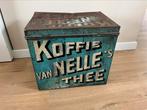 Oud Van Nelle koffie blik, vintage / retro, Huis en Inrichting, Woonaccessoires | Kisten, Minder dan 50 cm, Minder dan 50 cm, Gebruikt