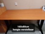 Buro verstelbaar, Huis en Inrichting, Bureaus, Ophalen, Zo goed als nieuw