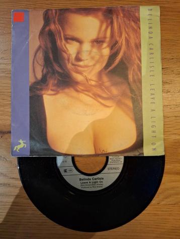 Belinda Carlisle - Leave A Light On Vinyl Single beschikbaar voor biedingen