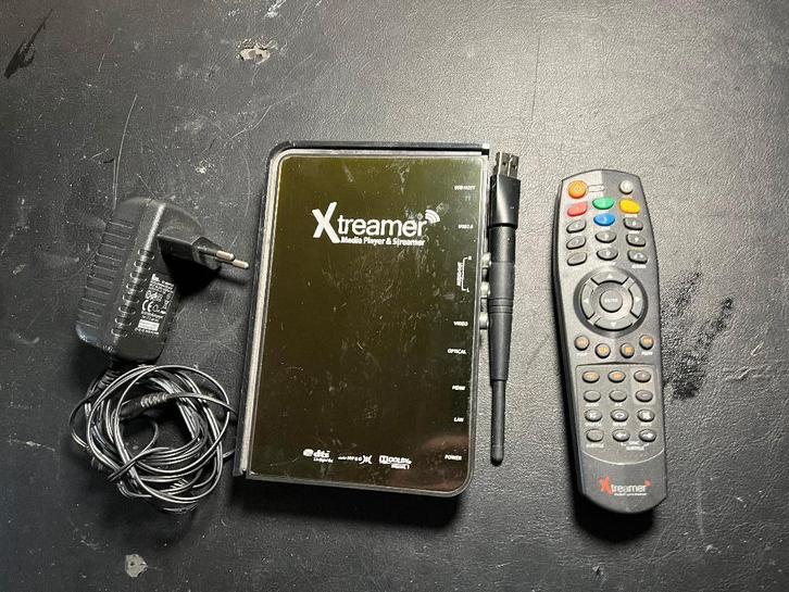 Xtreamer Full HD Media Speler, Audio, Tv en Foto, Mediaspelers, Zo goed als nieuw, Zonder harde schijf, HDMI, USB 2.0, Optische audio