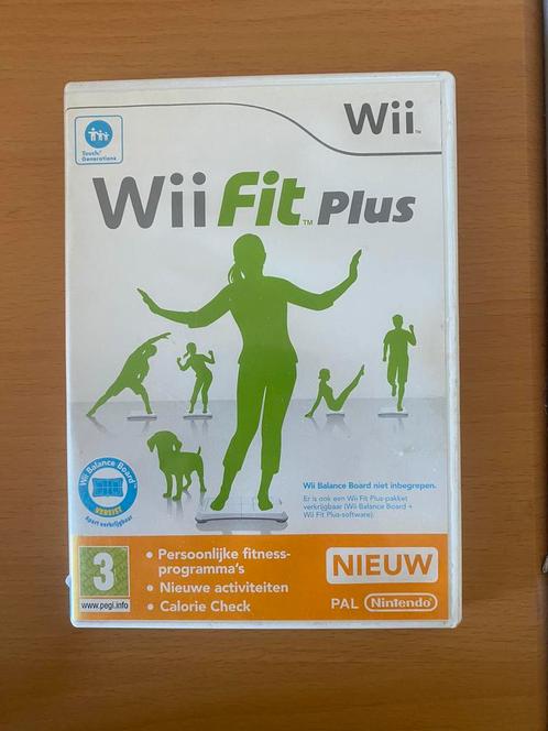 Wii fit plus (WII), Spelcomputers en Games, Games | Nintendo Wii, Zo goed als nieuw, Sport, 1 speler, Vanaf 3 jaar, Ophalen of Verzenden