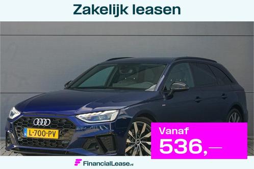 Audi A4 Avant 35 TFSI S Line 150PK Navi Camera Cruise ECC, Auto's, Audi, Bedrijf, Lease, Financial lease, A4, ABS, Achteruitrijcamera