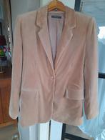 fantastisch velours/fluweel colbert zandkleurig mt 40, Maat 38/40 (M), Beige, Emotions, Ophalen of Verzenden
