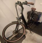 Fongers Nuevo FM, 540 Wh elektrische dames fiets zwart, Nieuw, 47 tot 51 cm, 50 km per accu of meer, Ophalen