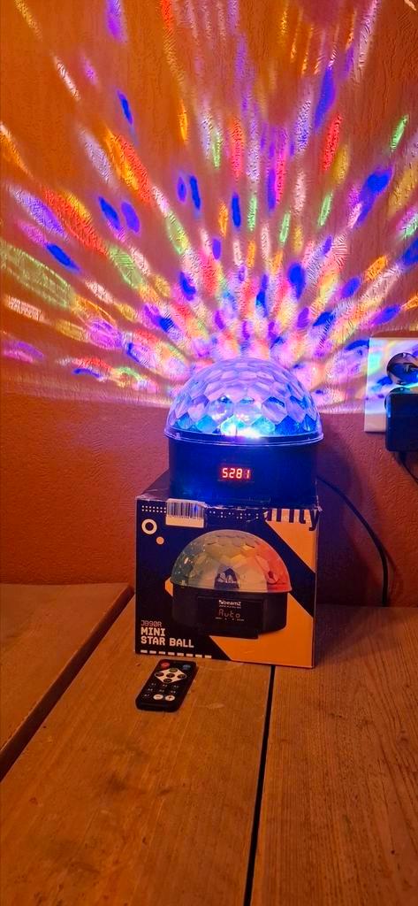 Beamz Mini star ball LED, Muziek en Instrumenten, Licht en Laser, Gebruikt, Licht, Ophalen of Verzenden