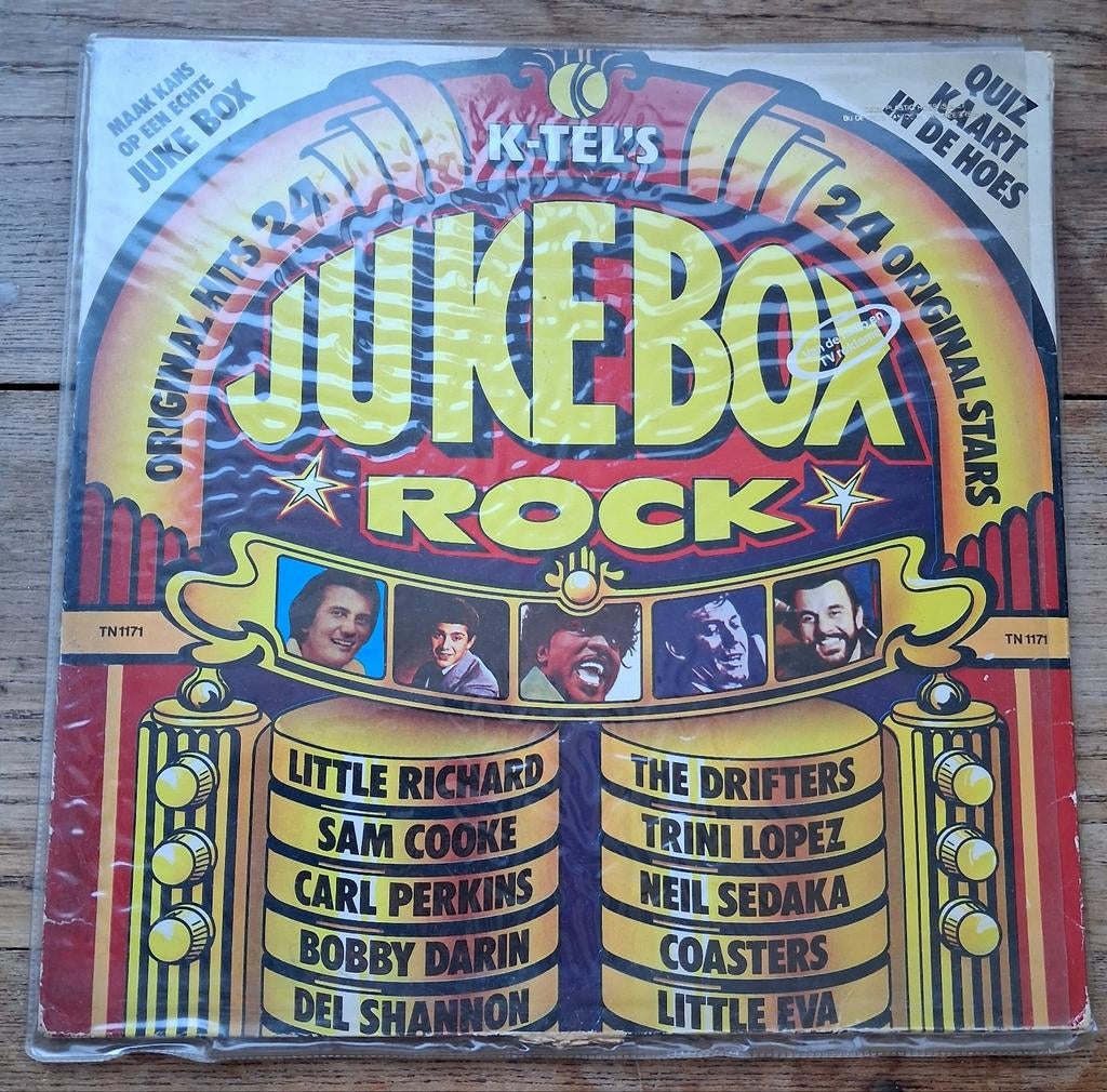 Jukebox Rock - K-Tel's LP, Ophalen of Verzenden, Zo goed als nieuw, 12 inch, Rock-'n-Roll