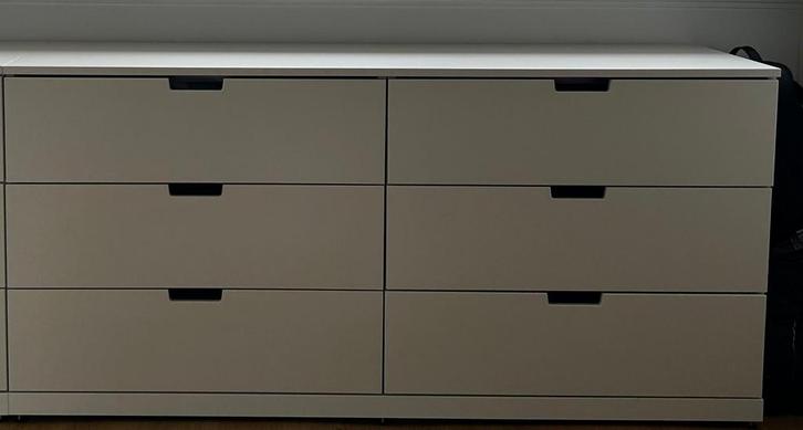 Nordli Ikea-  ladekast met 6 laden - only 1 available now, Huis en Inrichting, Kasten | Ladekasten, Gebruikt, Minder dan 100 cm