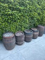 Oude biervaten 5 stuks (2 grote en 3 kleine), Ophalen