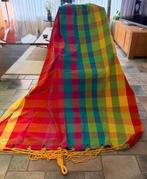 Veelkleurige hangmat - Nieuwstraat - Wereldwinkel, Opvouwbaar, Nieuw, Ophalen of Verzenden, Eenpersoons