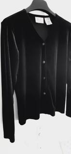 Mooi eenvoudig fluwelen jasje mt S  zwart, Zwart, Ophalen of Verzenden, Zo goed als nieuw, Kathie Lee...