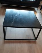 Salontafel met natuurstenen blad van marmer 70X70cm, Ophalen, 50 tot 100 cm, Minder dan 50 cm