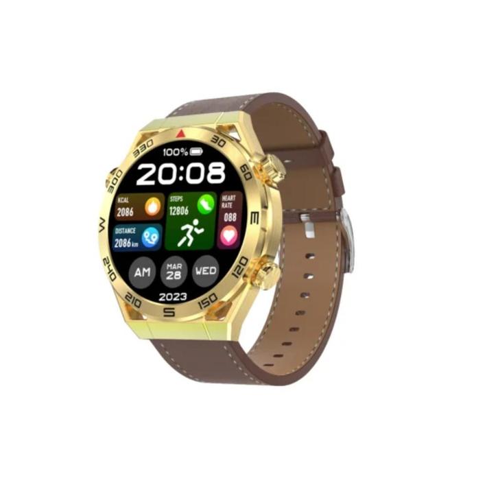 DTNO 1 DT Ultra Mate Smart Watch Silver/ Gold, Sieraden, Tassen en Uiterlijk, Smartwatches, Nieuw, Android, Zilver, Conditie, Hartslag