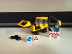Lego 6686, tractor / graafmachine, Legoland, Ophalen of Verzenden, Gebruikt, Complete set, Lego