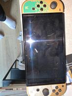 Nintendo Switch  oled Zelda Editie, Spelcomputers en Games, Ophalen, Zo goed als nieuw, Met 2 controllers, Switch Original