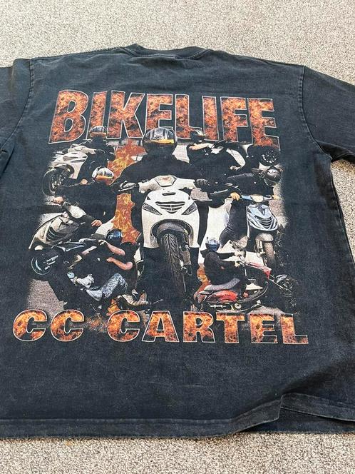 Bikelife t-shirt 2.0, Kleding | Heren, T-shirts, Nieuw, Zwart, Ophalen of Verzenden