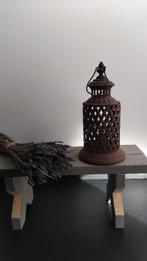 *.*.* NIEUW!  Brocante, houten bankje  / krukje  *.*.*, Ophalen of Verzenden, Nieuw, Hout