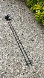 Salomon carbon skistokken 130cm, Gebruikt, Stokken, 100 tot 140 cm, Salomon