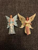 Schleich fee elf geel en blauw poppetjes figuren, Ophalen of Verzenden, Zo goed als nieuw