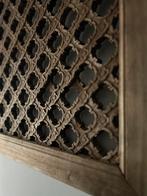 Wandpaneel Indiia sober sleets imperfect houtsnijwerk oostes, Ophalen