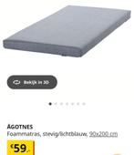 Stapelbed ikea met 2 zgan matrassen, Ophalen, Gebruikt, 90 cm, 160 tot 180 cm