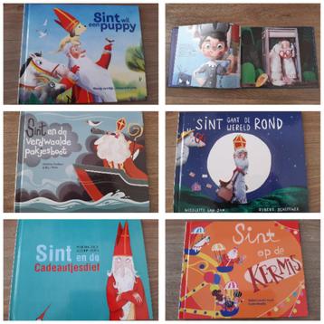 x4 Sinterklaas Boeken beschikbaar voor biedingen