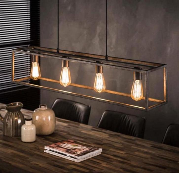 Cube hanglamp, Huis en Inrichting, Lampen | Hanglampen, Nieuw, Minder dan 50 cm, Metaal, Ophalen of Verzenden