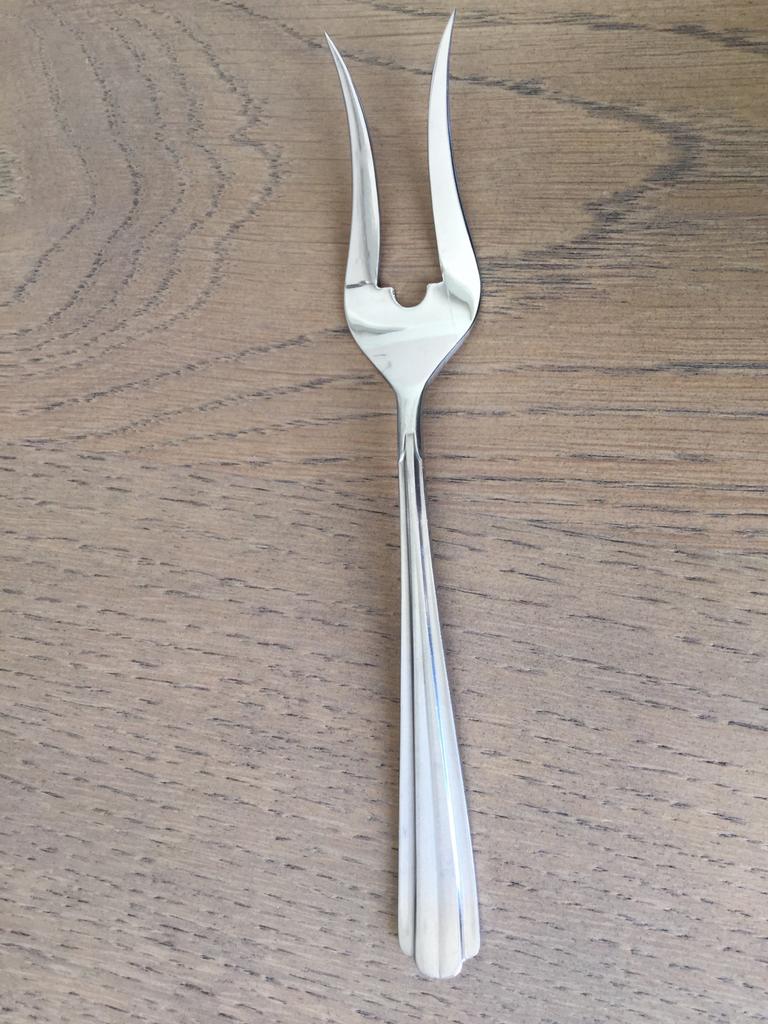 Gero Zilmeta vleesvork, Antiek en Kunst, Antiek | Bestek, Ophalen of Verzenden