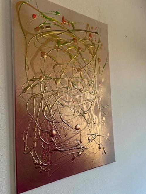 Jaimy Lee ' Make me' incl certificaat, Antiek en Kunst, Kunst | Schilderijen | Abstract, Ophalen of Verzenden