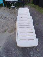 ligbed kunststof wit, van het merk Hartman Beach club 190x63, Ophalen, Gebruikt, Kunststof