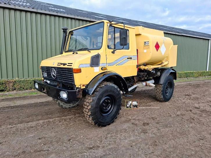 Mercedes-Benz Unimog U1250 (bj 1993), Auto's, Vrachtwagens, Bedrijf, Te koop, Mercedes-Benz, Diesel, Overige kleuren, BTW verrekenbaar