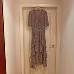 LaDress jurk Naomi maat L leopard Chiffon, Overige kleuren, Verzenden, Maat 42/44 (L), Zo goed als nieuw