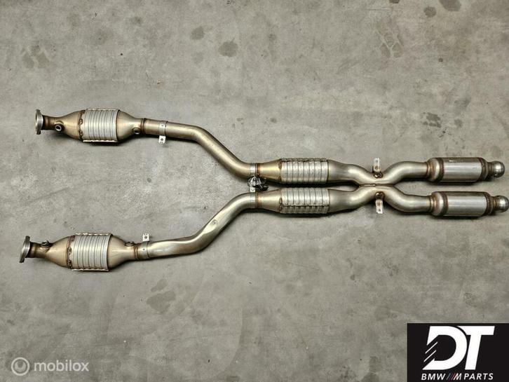 Katalysator + middenpijp BMW M3 E92 E90 E93 S65 18307848117, Auto-onderdelen, Uitlaatsystemen, BMW, Nieuw, Ophalen