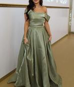 Jurk groen abiye avondjurk, Verzenden, Zo goed als nieuw, Groen, Galajurk