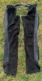 Rectiligne (leer/suède/leather) full chaps / western chaps., Dieren en Toebehoren, Ophalen of Verzenden, Zo goed als nieuw, Western