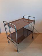 Vintage Gerlinol industrieel design trolly - Jaren 60, Ophalen of Verzenden, Gebruikt, Rechthoekig, 60 cm of meer