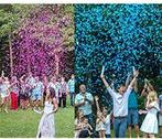 Confetti shooters Baby shower gender reveal party vanaf €65,, Nieuw, Ophalen, Verjaardag