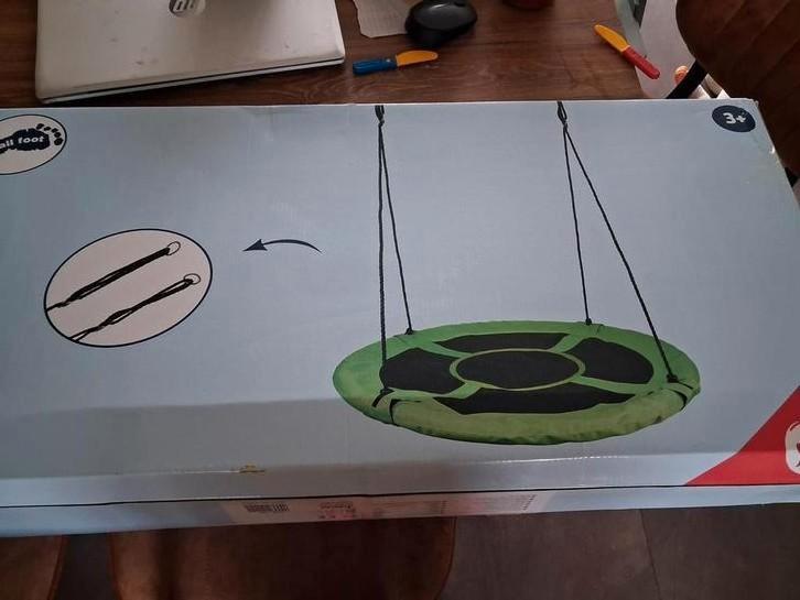 Nieuwe schommel voor kinderen vanaf 3 jaar, Kinderen en Baby's, Speelgoed | Buiten | Speeltoestellen, Nieuw, Schommel, Aanbouwonderdeel