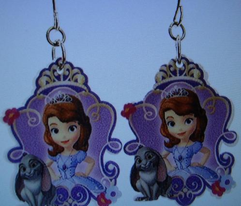Mooie Prinses SOFIA Halsketting of Oorbellenset p/st € 4,95, Sieraden, Tassen en Uiterlijk, Kindersieraden, Nieuw, Ketting, Verzenden