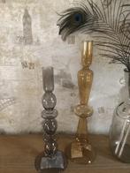 Moderne glazen kandelaars - Dijk natural collections, Overige materialen, 25 tot 50 cm, Bruin, Nieuw