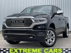 Dodge RAM 1500 pick up 4x4 Crew Cab Longhorn, Automaat, Gebruikt, 8 cilinders, Zwart