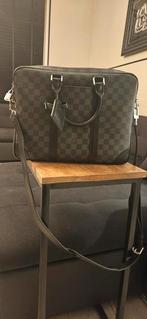 louis vuitton laptoptas, Ophalen of Verzenden, Zo goed als nieuw, Zwart