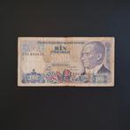 1000 lira Turkije #005, Postzegels en Munten, Bankbiljetten | Europa | Niet-Eurobiljetten, Verzenden, Overige landen, Los biljet