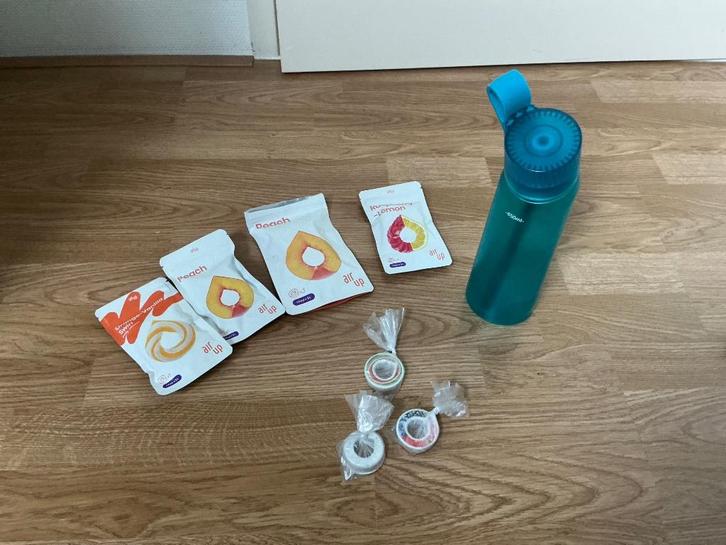 Air up fles, Sport en Fitness, Bidons, Zo goed als nieuw, Ophalen