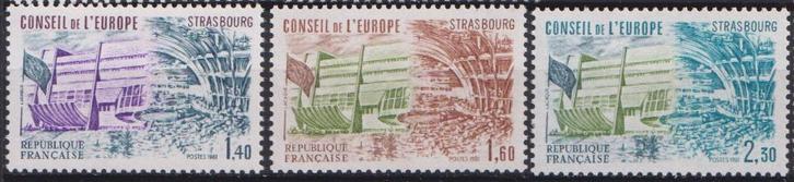 Frankrijk 1981 EUROPA Straatsburg, Postzegels en Munten, Postzegels | Thematische zegels, Postfris, Plaats of Gebouw, Ophalen of Verzenden