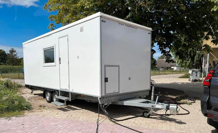 Te huur super makkelijke Woonunit 6.60 ideaal alle opties, Hobby en Vrije tijd, Feestartikelen | Verhuur, Ophalen